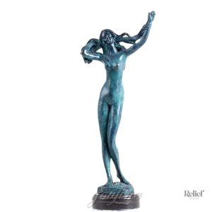 Statue Femme Nue en Bronze 37 cm