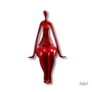 Statue Femme Ronde Design 37 cm