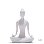 Statue Femme Yoga Zen 8 à 14 cm