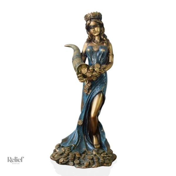 statue-fortuna-1 Statue Fortuna en style grec classique
