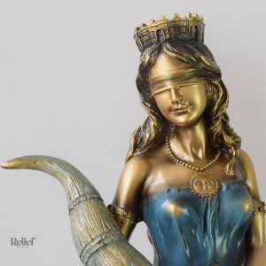 Représentation artistique de la déesse Fortuna