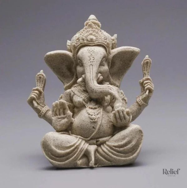 Figurine Ganesh, 9 cm, pour la maison ou le bureau