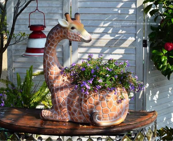 statue-girafe-pour-exterieur-49-cm-1 Statue girafe extérieure 49 cm pour décoration de jardin