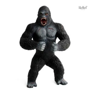 Figurine Gorille décorative en résine, 19 cm, style moderne