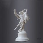 Statue antique de Psyché et Cupidon, art classique
