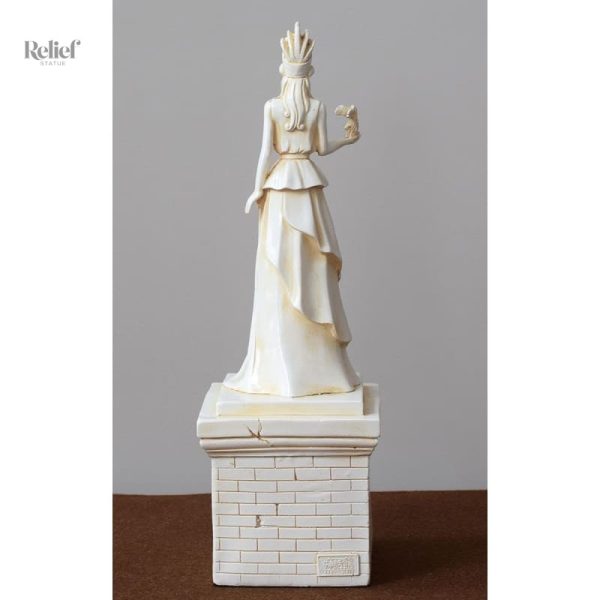 Artisanat de la statue Athéna, reflet de la mythologie grecque