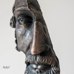 Prométhée, symbole de la mythologie grecque, statue artistique
