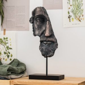 Statue grecque de Prométhée, art inspiré de l'antiquité