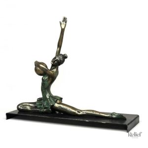 Statue décorative femme gymnaste 24 cm