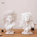 Objet d'art moderne, statue inspirée de l'Inde
