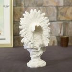 Figure féminine indienne, 30 cm, décoration intérieure