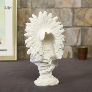 Figure féminine indienne, 30 cm, décoration intérieure