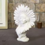 Statue 30 cm représentant une femme indienne