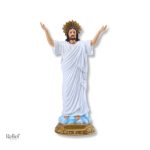Sculpture moderne : statue de Jésus 22 cm