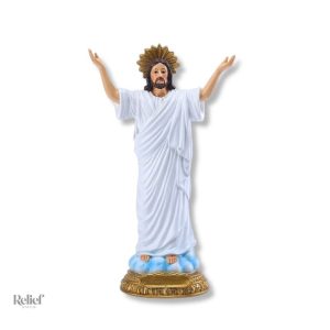 Sculpture moderne : statue de Jésus 22 cm