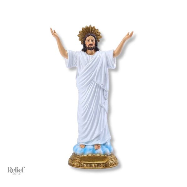 statue-jesus-1 Sculpture moderne : statue de Jésus 22 cm