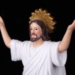 Art moderne : statue de Jésus pour décoration intérieure