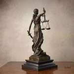 Statue de Thémis, iconique symbole de la justice