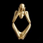Homme pensant, sculpture d'inspiration contemporaine
