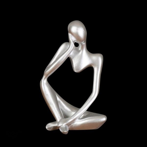 Statue d'homme artistique, style moderne et minimaliste