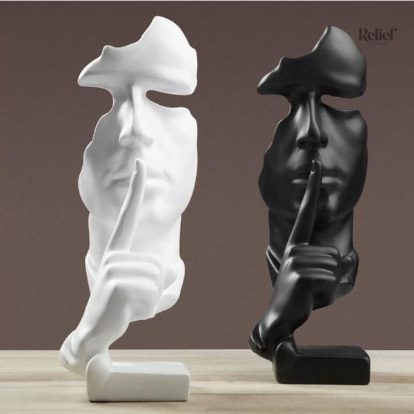 Statue masculine représentant le calme intérieur