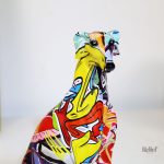 Figurine chien lévrier pour cadeau original