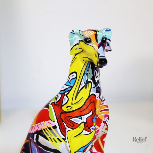 Figurine chien lévrier pour cadeau original