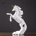 Statue en origami de cheval, design unique et moderne