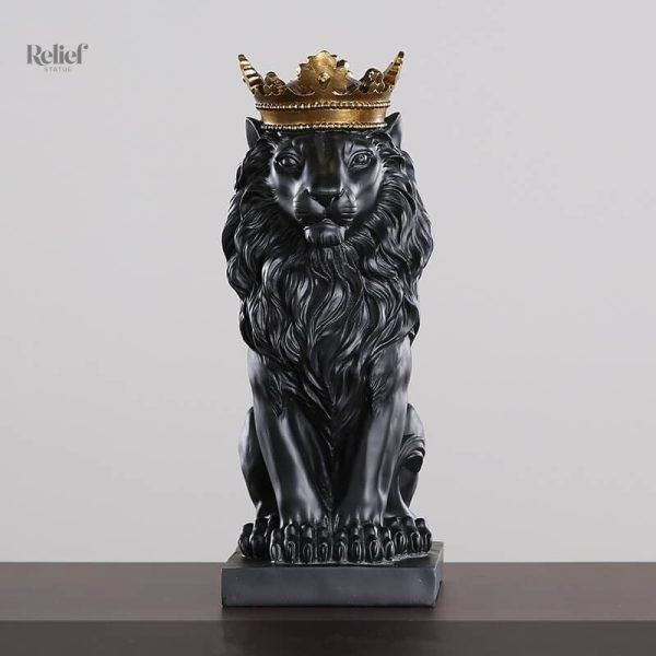 Sculpture de lion, ajout royal à votre décor