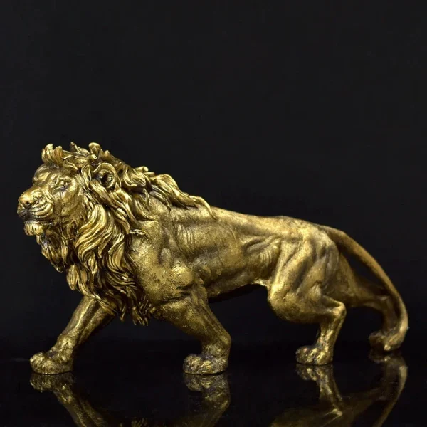 Statue décorative lion, ajout artistique à votre espace