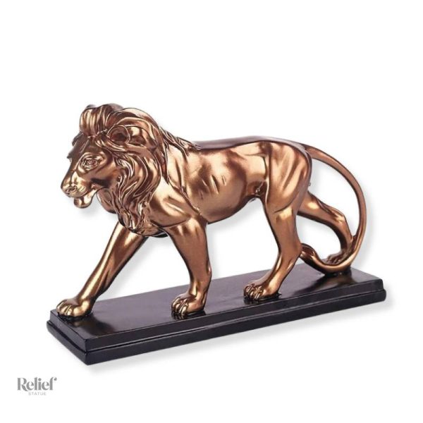 statue-lion-resine-1 Statue de lion en résine de 18 cm de hauteur