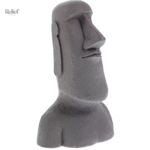 Figurine Moai 22 cm pour embellir votre espace extérieur