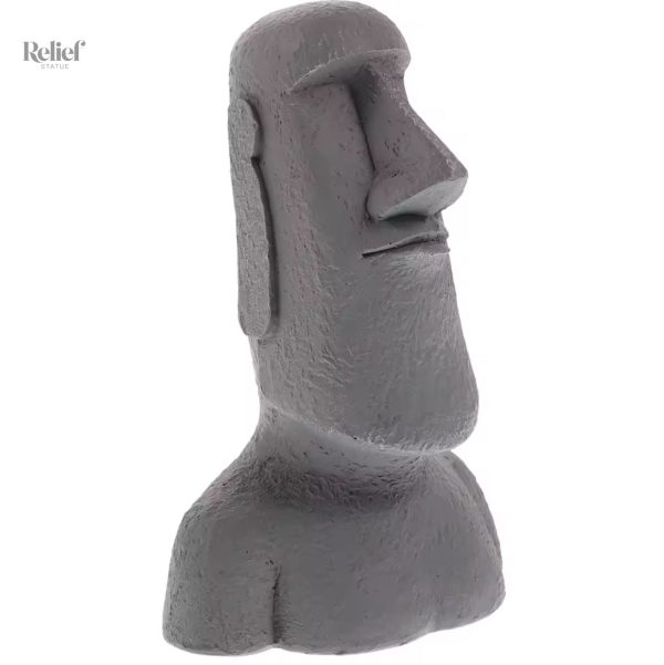 Figurine Moai 22 cm pour embellir votre espace extérieur
