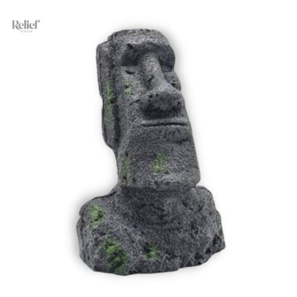 statue-moai-resine-1 Sculpture moderne Moai inspirée de l'île de Pâques