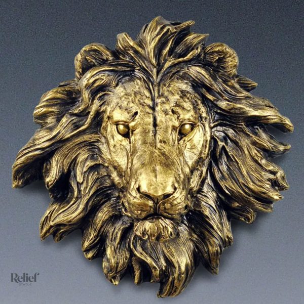 statue-murale-lion-38-cm-1 Statue murale lion 38 cm en décoration intérieure
