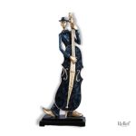 Statue Homme Groupe de Jazz