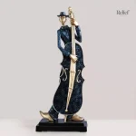Art décoratif représentant un musicien de jazz