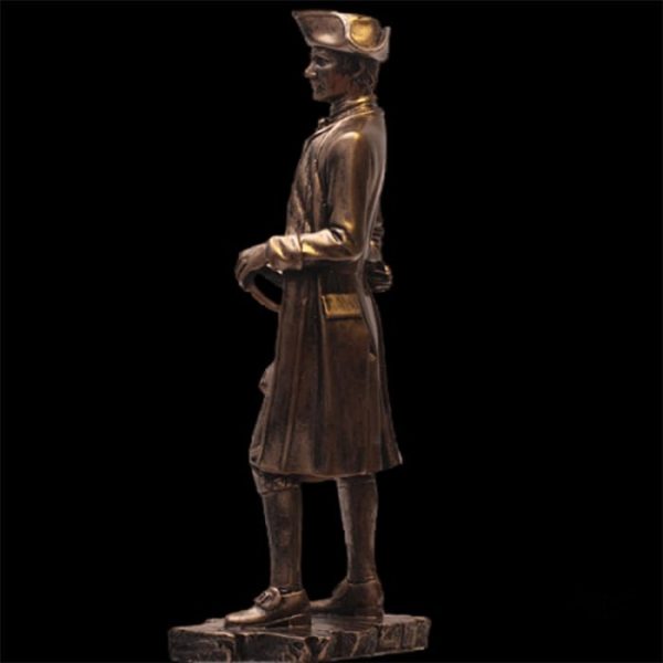 Reproduction Napoléon en statue effet bronze coulé à froid