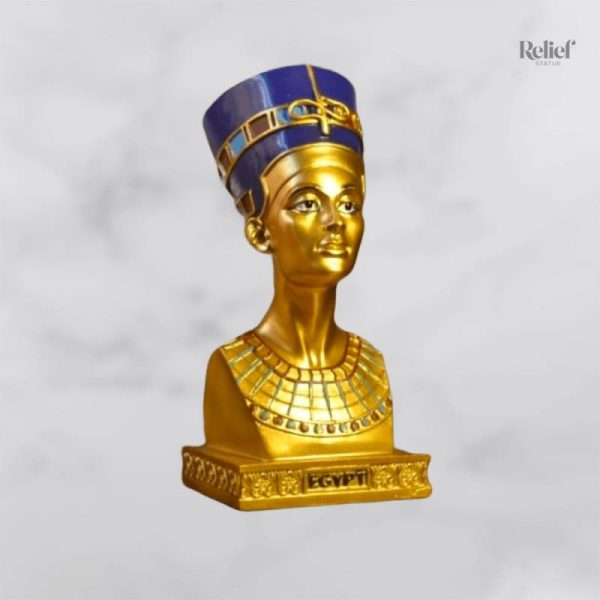 Statue Égyptienne de Néfertiti, design élégant