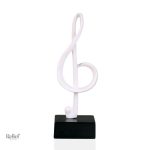 Sculpture Contemporaine Note de Musique Design