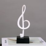 Sculpture design abstraite inspirée de la musique