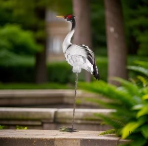 Statue extérieure oiseau, embellissement pour votre espace vert