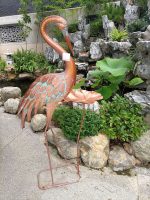 Grue en métal, accent décoratif pour intérieur