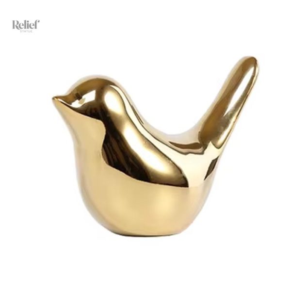 statue-oiseau-style-nordique-doree-8-cm-1 Statue oiseau nordique dorée 8 cm