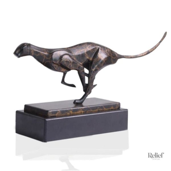 Panthère décorative en finition haut de gamme