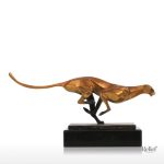 Statue de panthère, design artistique et unique
