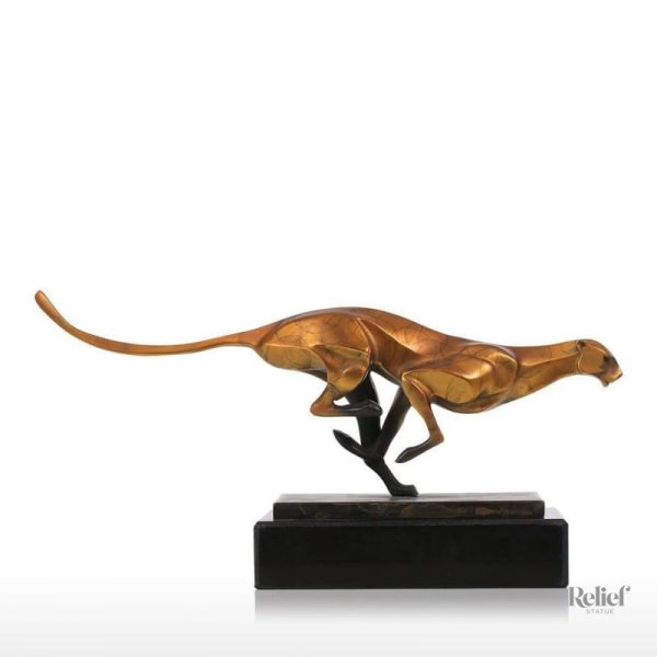 Statue de panthère, design artistique et unique