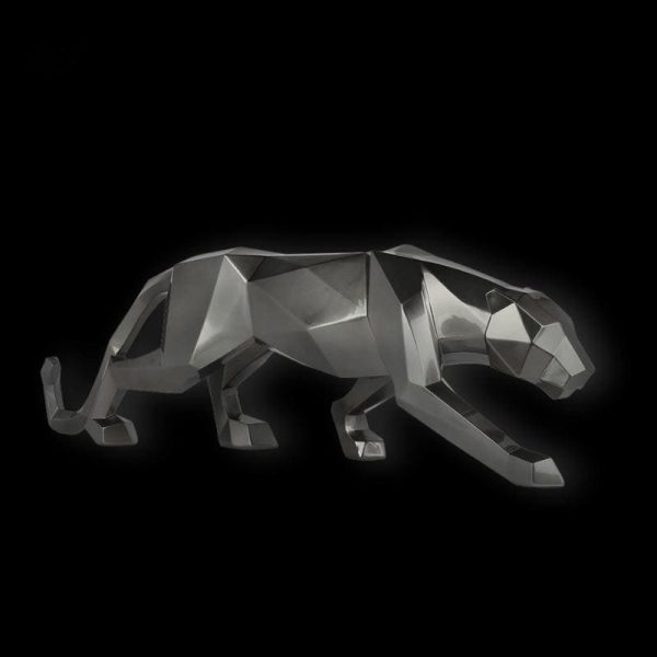 Sculpture de panthère en origami, design unique