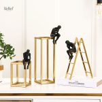 Statue homme réfléchissant, ajout de caractère à votre décor