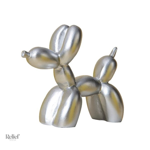 Ornement de jardin : chiot Balloon joyeux
